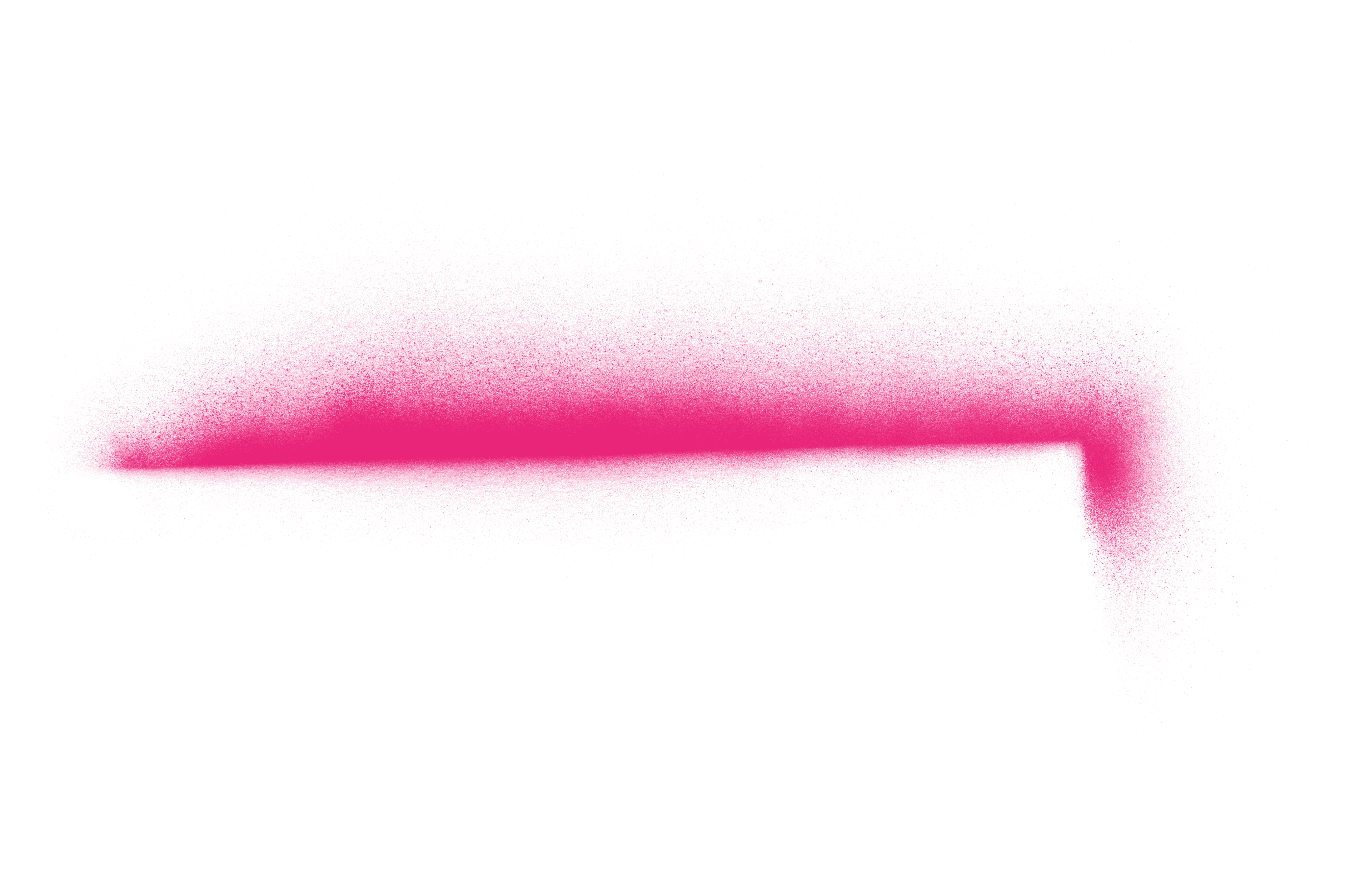 pink paint spray